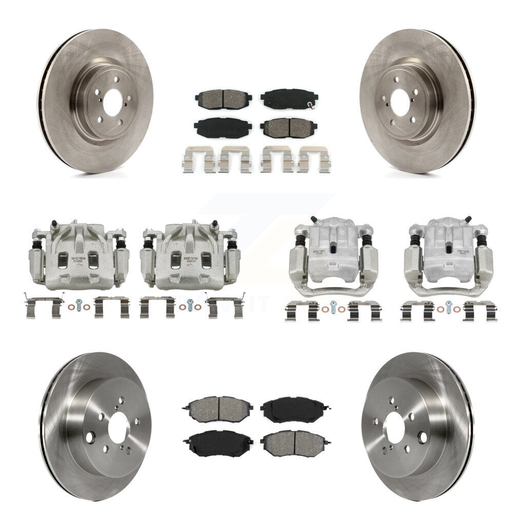 Transit Auto KC8-101039S Disc Brake Kit for 2014-2018 Subaru Forester - Front and Rear product image