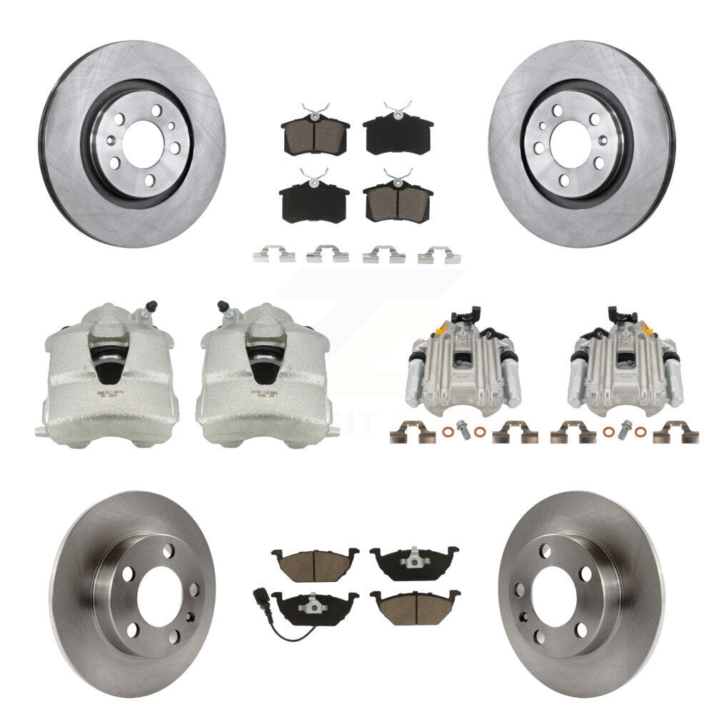 CMX KC8-101040C Disc Brake Kit for 2000-2009 Volkswagen Jetta City, Volkswagen Golf, Volkswagen Jetta - Front and Rear product image