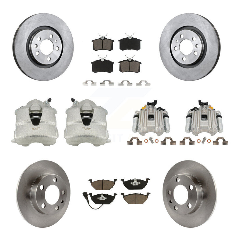 CMX KC8-101040C Disc Brake Kit for 2000-2009 Volkswagen Jetta City, Volkswagen Golf, Volkswagen Jetta - Front and Rear product image