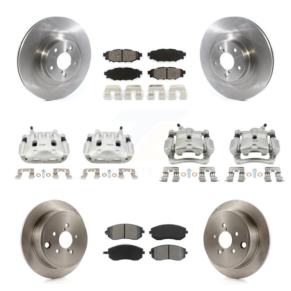 Transit Auto KC8-101040S Disc Brake Kit for 2008-2013 Subaru WRX, Subaru Impreza, Subaru Forester - Front and Rear product image