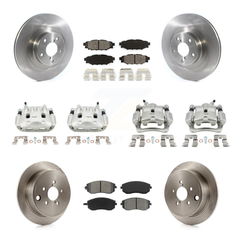 Transit Auto KC8-101040S Disc Brake Kit for 2008-2013 Subaru WRX, Subaru Impreza, Subaru Forester - Front and Rear product image
