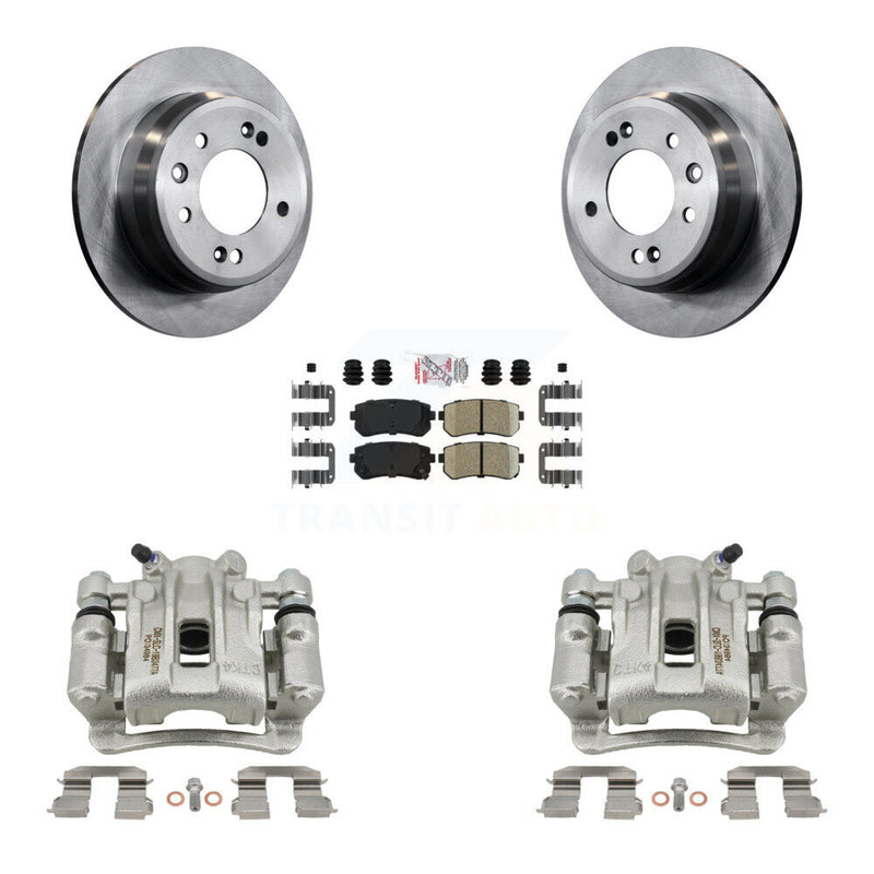 Transit Auto KC8-101041N Disc Brake Kit for 2009-2012 Hyundai Elantra - Rear product image