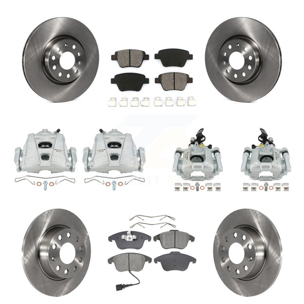 Transit Auto KC8-101041S Disc Brake Kit for 2012-2014 Volkswagen Passat - Front and Rear product image