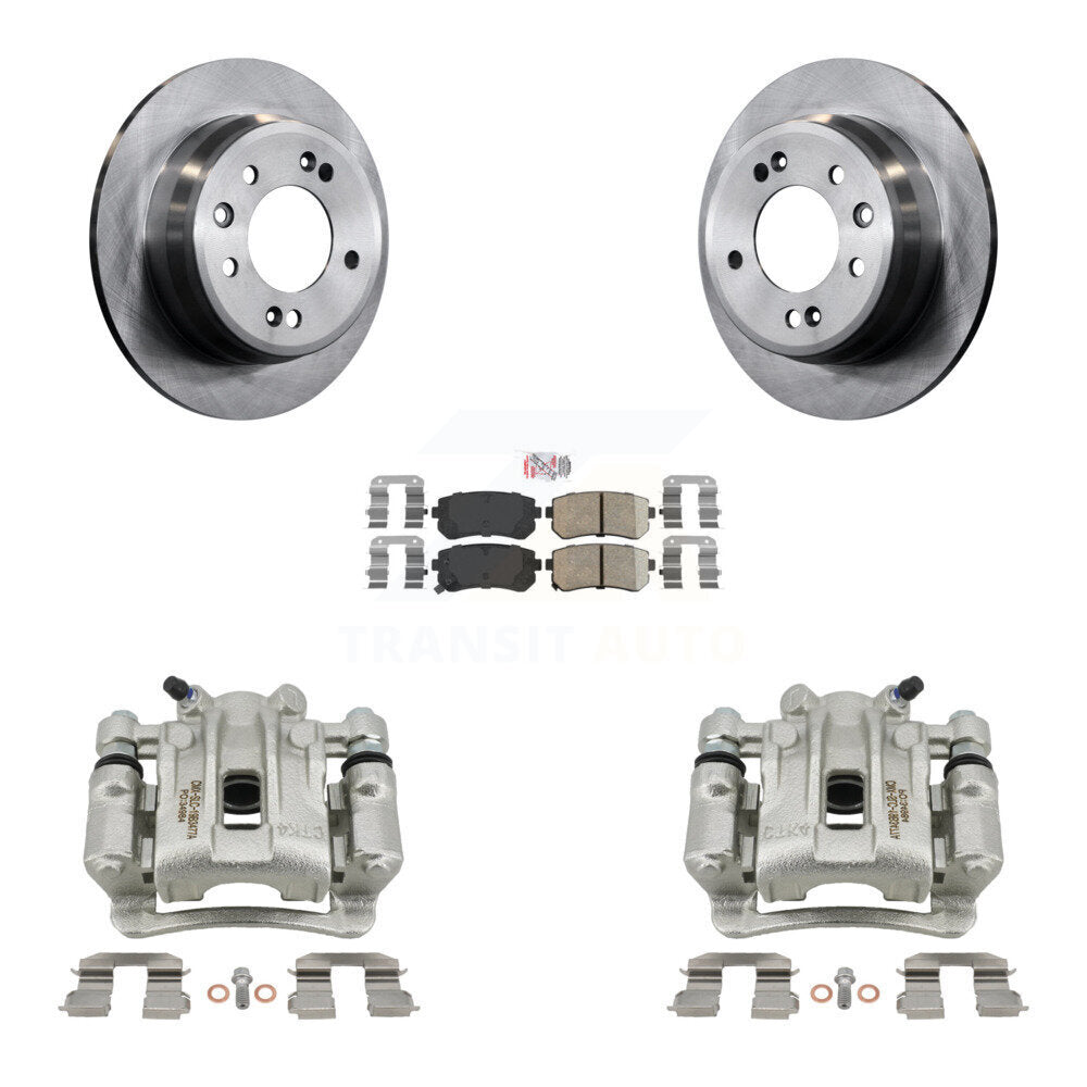 Transit Auto KC8-101042N Disc Brake Kit for 2009-2012 Hyundai Elantra - Rear product image