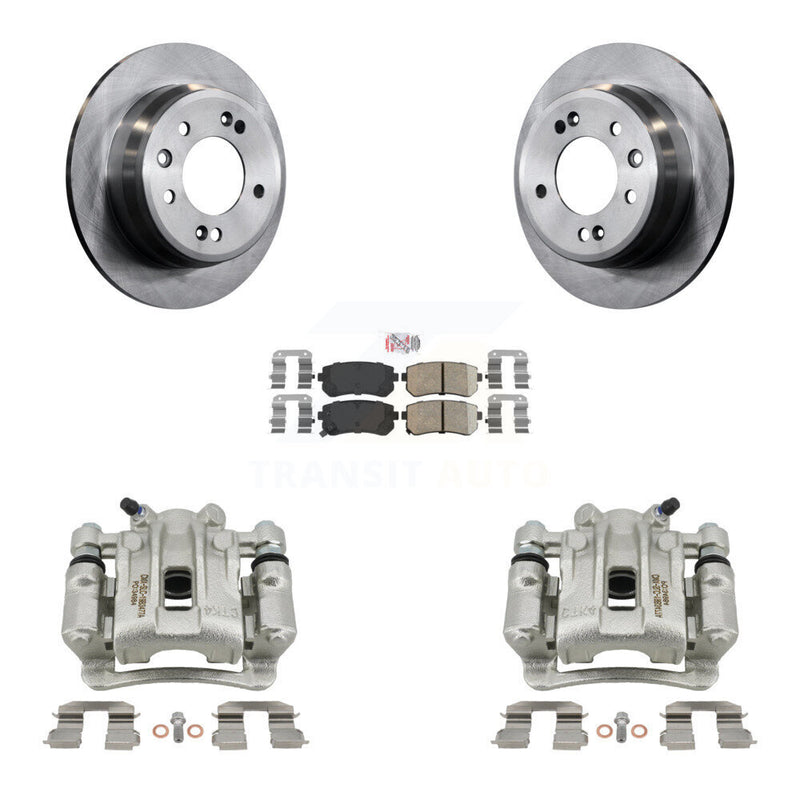 Transit Auto KC8-101042N Disc Brake Kit for 2009-2012 Hyundai Elantra - Rear product image