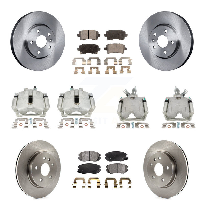 Transit Auto KC8-101042P Disc Brake Kit for 2010-2011 Buick Allure, Buick LaCrosse - Front and Rear product image