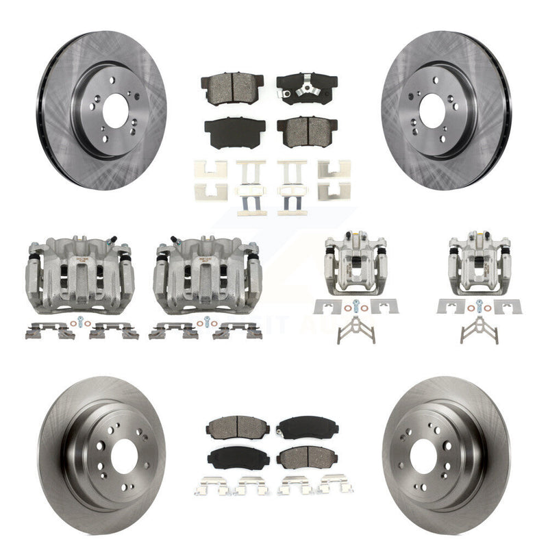 Transit Auto KC8-101043S Disc Brake Kit for 2012 Honda Crosstour - Front and Rear product image