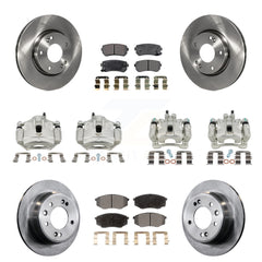 Transit Auto KC8-101044P Disc Brake Kit for 2010-2012 Kia Sportage, Hyundai Tucson - Front and Rear product image