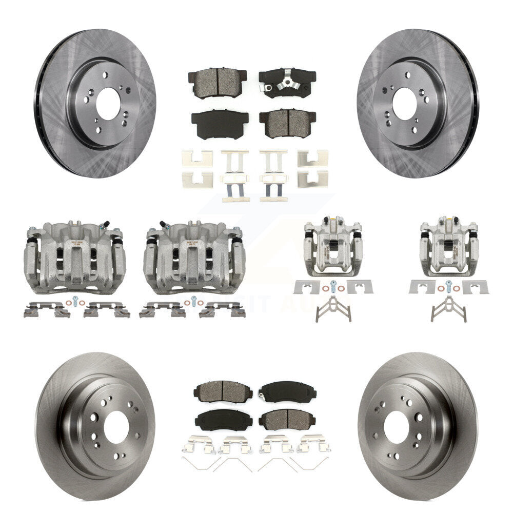 Transit Auto KC8-101044S Disc Brake Kit for 2012-2015 Honda Crosstour - Front and Rear product image