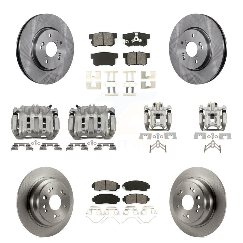 Transit Auto KC8-101044S Disc Brake Kit for 2012-2015 Honda Crosstour - Front and Rear product image