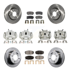 Transit Auto KC8-101044T Disc Brake Kit for 2009-2012 Hyundai Elantra - Front and Rear product image