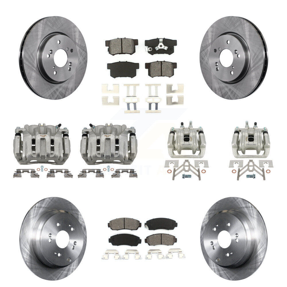 Transit Auto KC8-101045S Disc Brake Kit for 2007-2012 Acura RDX, Honda CR-V - Front and Rear product image