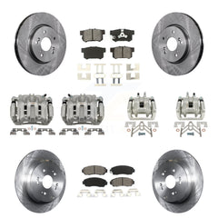 Transit Auto KC8-101045S Disc Brake Kit for 2007-2012 Acura RDX, Honda CR-V - Front and Rear product image