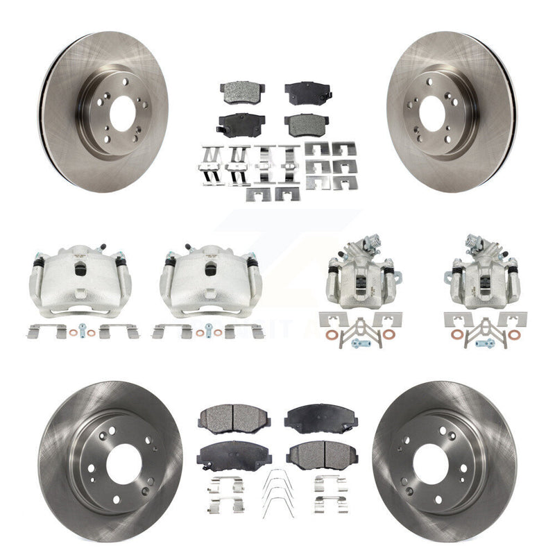 Transit Auto KC8-101045T Disc Brake Kit for 2012-2015 Acura ILX, Honda Civic - Front and Rear product image