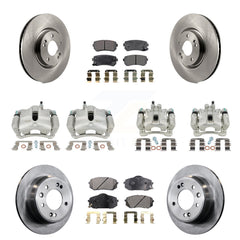 Transit Auto KC8-101046P Disc Brake Kit for 2015 Hyundai Tucson - Front and Rear product image