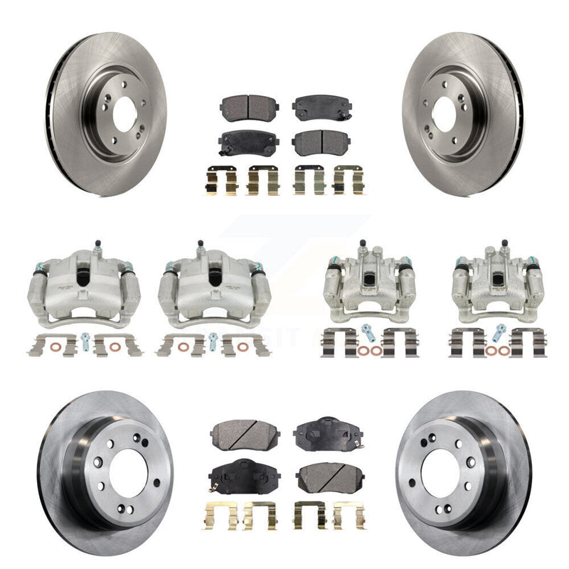 Transit Auto KC8-101046P Disc Brake Kit for 2015 Hyundai Tucson - Front and Rear product image