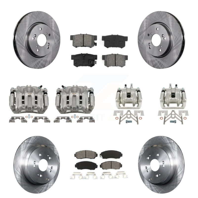 Transit Auto KC8-101046S Disc Brake Kit for 2007-2012 Acura RDX - Front and Rear product image