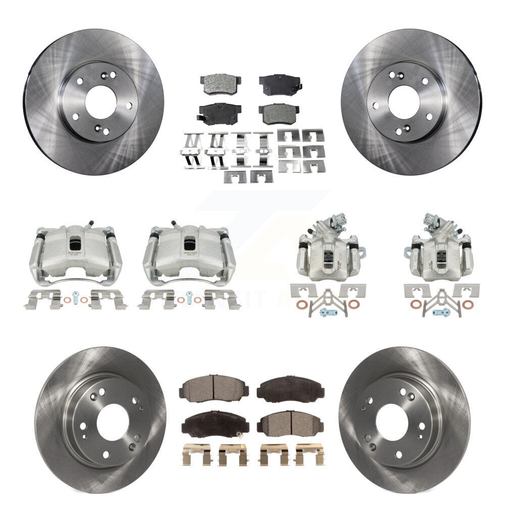 Transit Auto KC8-101046T Disc Brake Kit for 2006-2011 Acura CSX - Front and Rear product image