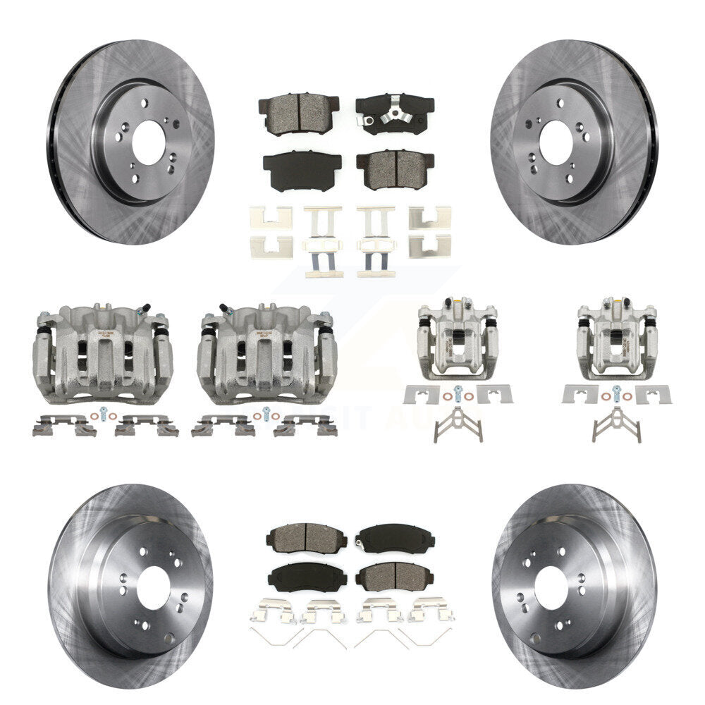 Transit Auto KC8-101047S Disc Brake Kit for 2012-2016 Honda CR-V - Front and Rear product image