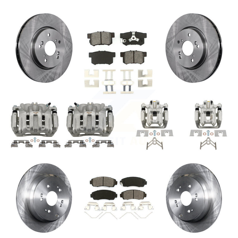 Transit Auto KC8-101047S Disc Brake Kit for 2012-2016 Honda CR-V - Front and Rear product image