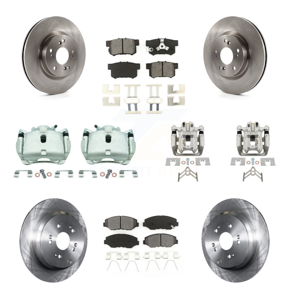 Transit Auto KC8-101048S Disc Brake Kit for 2012-2016 Honda CR-V - Front and Rear product image