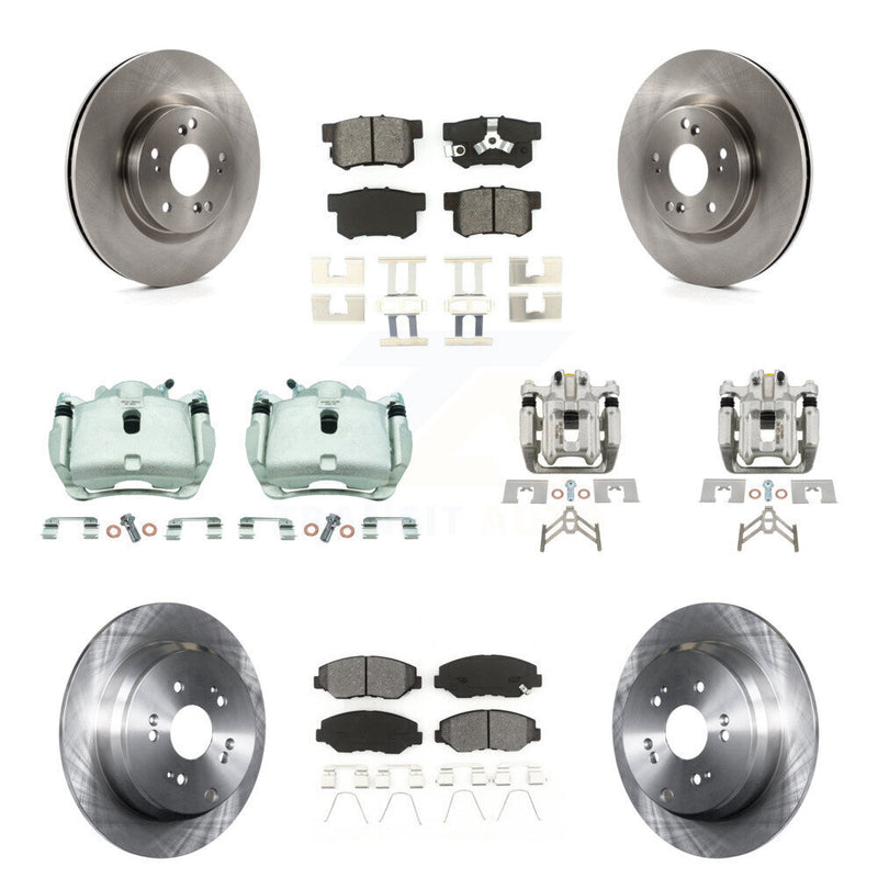 Transit Auto KC8-101048S Disc Brake Kit for 2012-2016 Honda CR-V - Front and Rear product image