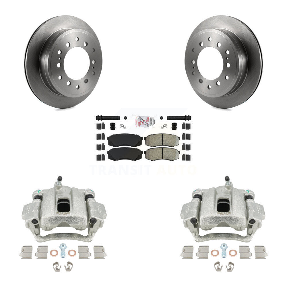 Transit Auto KC8-101049N Disc Brake Kit for 2001-2009 Lexus GX470, Toyota Sequoia - Rear product image