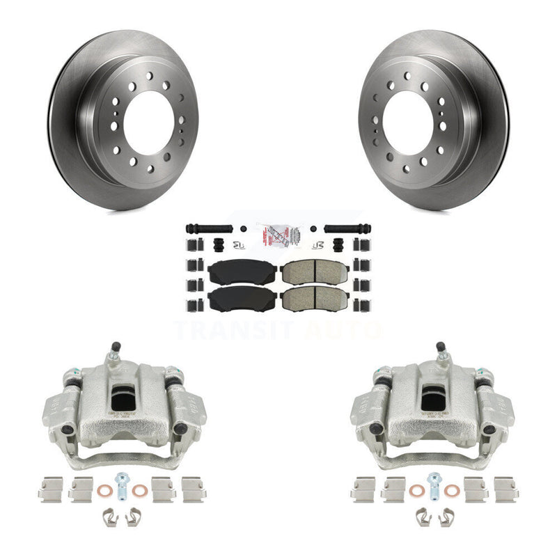 Transit Auto KC8-101049N Disc Brake Kit for 2001-2009 Lexus GX470, Toyota Sequoia - Rear product image