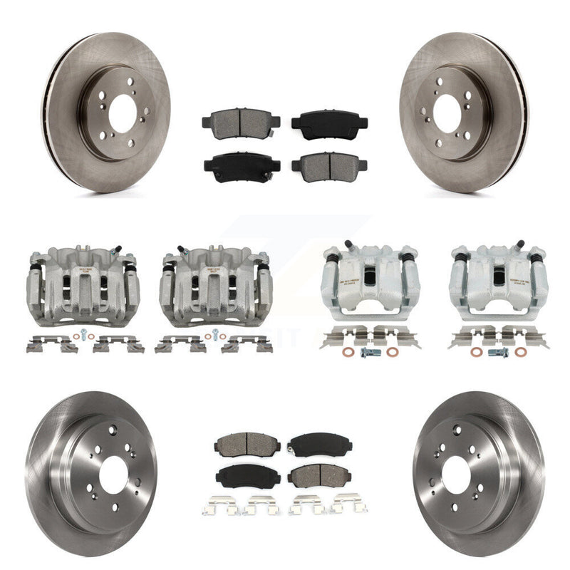 Transit Auto KC8-101049S Disc Brake Kit for 2005-2010 Honda Odyssey - Front and Rear product image