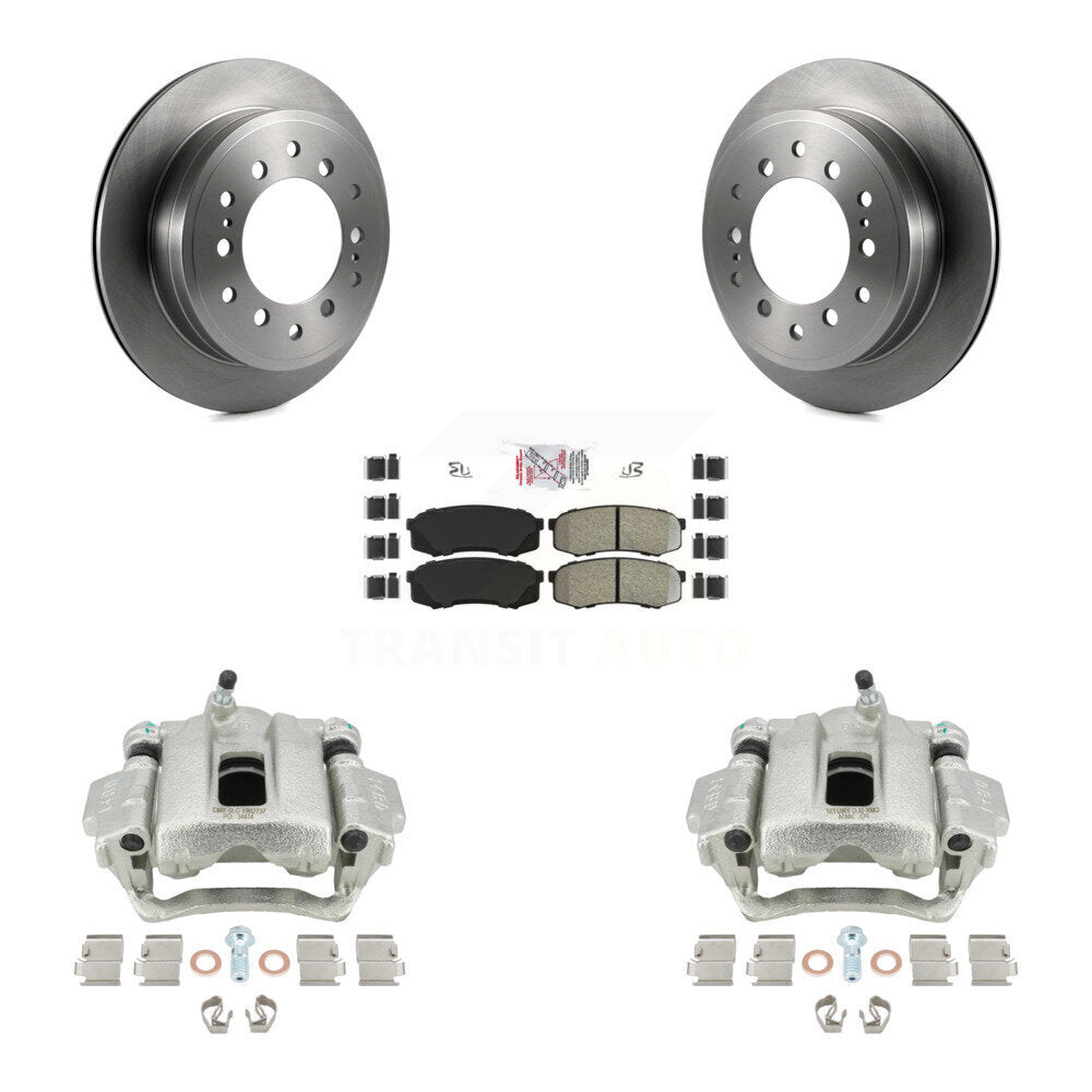 Transit Auto KC8-101050N Disc Brake Kit for 2001-2009 Lexus GX470, Toyota Sequoia - Rear product image