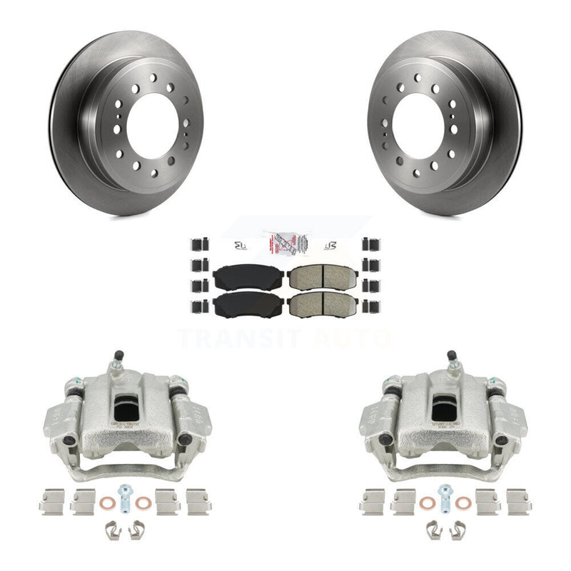 Transit Auto KC8-101050N Disc Brake Kit for 2001-2009 Lexus GX470, Toyota Sequoia - Rear product image