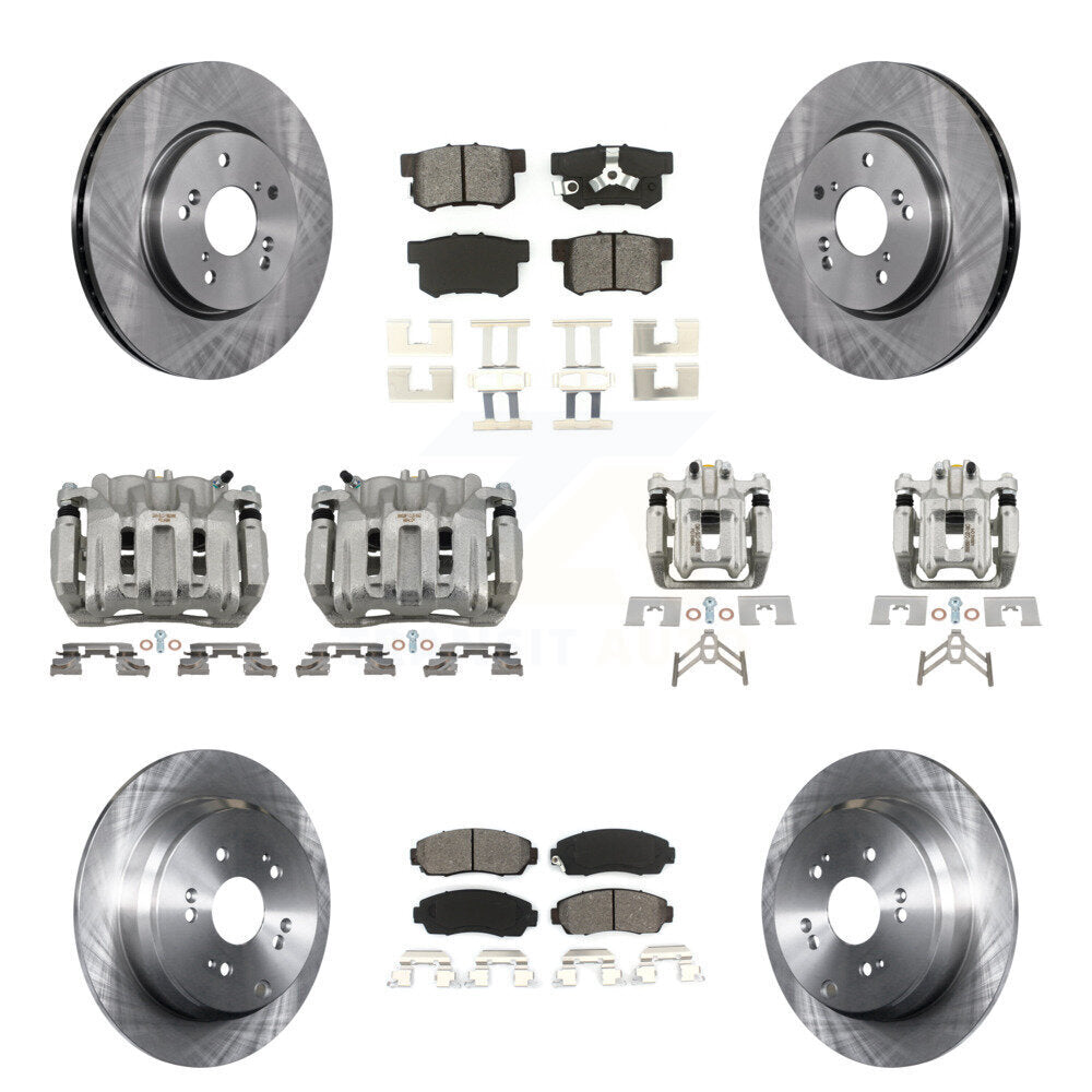 Transit Auto KC8-101050S Disc Brake Kit for 2007-2011 Honda CR-V - Front and Rear product image