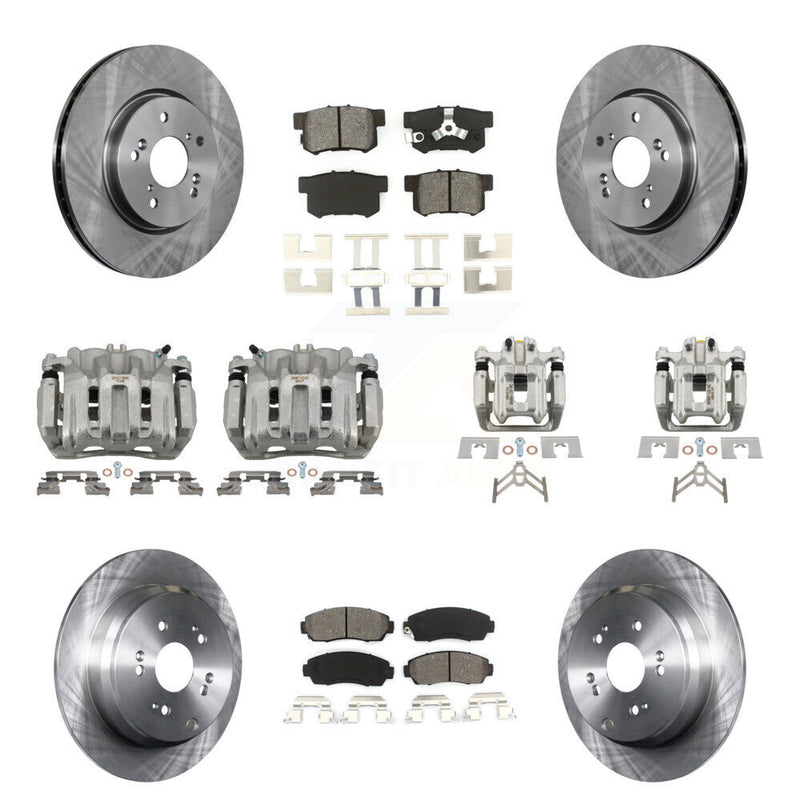 Transit Auto KC8-101050S Disc Brake Kit for 2007-2011 Honda CR-V - Front and Rear product image