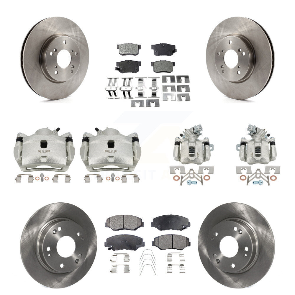 Transit Auto KC8-101050T Disc Brake Kit for 2015 Honda Civic - Front and Rear product image