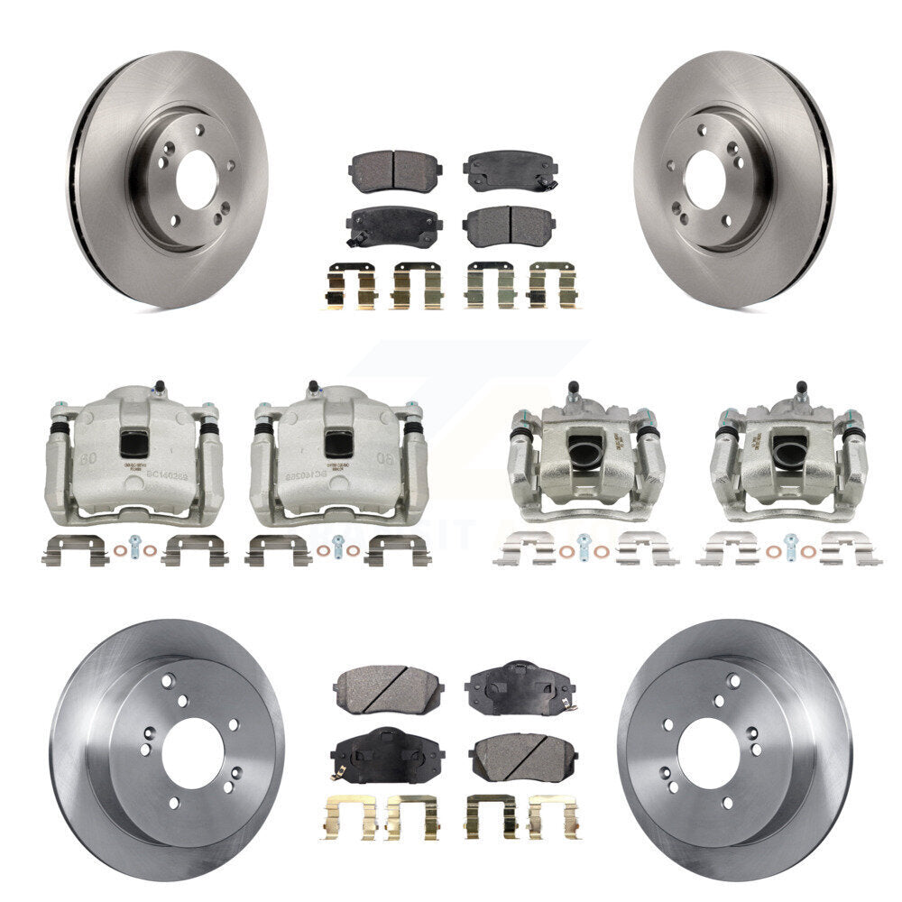Transit Auto KC8-101051P Disc Brake Kit for 2016 Kia Sportage - Front and Rear product image