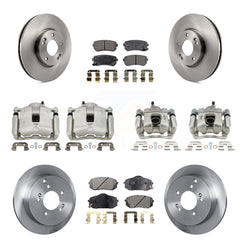 Transit Auto KC8-101051P Disc Brake Kit for 2016 Kia Sportage - Front and Rear product image