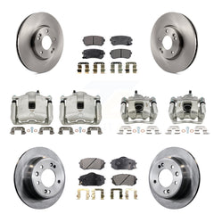 Transit Auto KC8-101052P Disc Brake Kit for 2016 Kia Sportage - Front and Rear product image