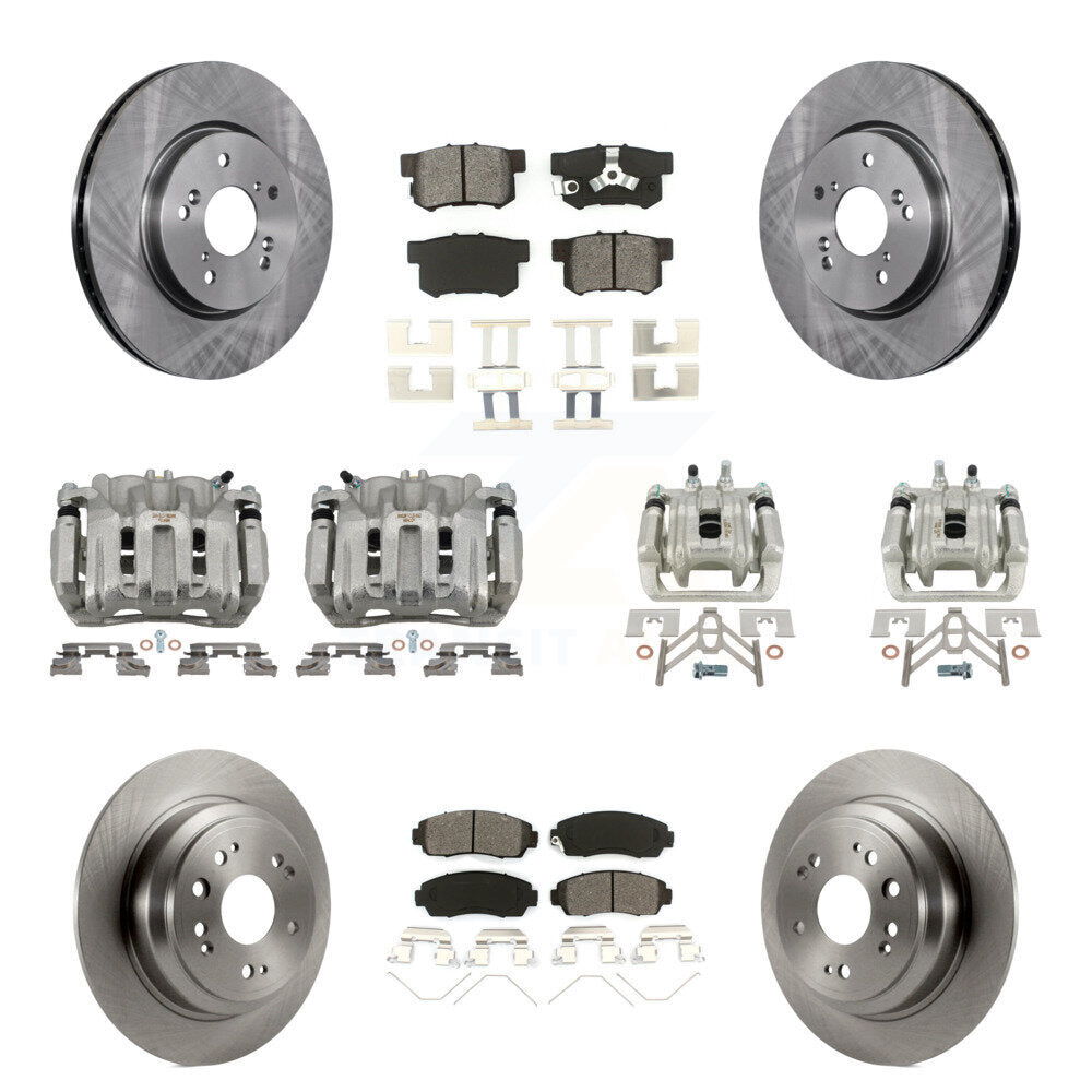 Transit Auto KC8-101052S Disc Brake Kit for 2011 Honda Accord Crosstour - Front and Rear product image