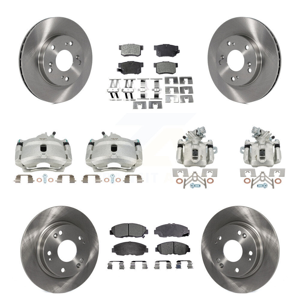 Transit Auto KC8-101052T Disc Brake Kit for 2006-2011 Honda Civic - Front and Rear product image
