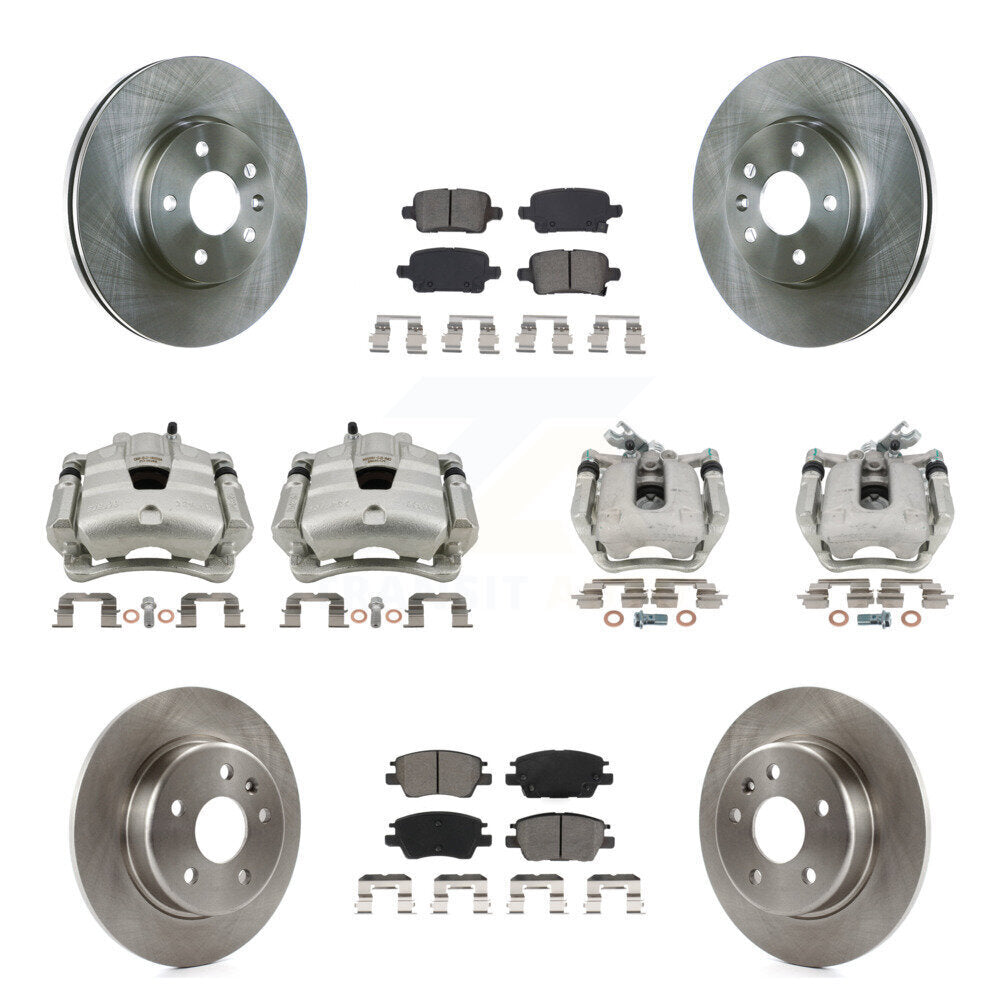Transit Auto KC8-101053S Disc Brake Kit for 2017-2019 Chevrolet Cruze - Front and Rear product image