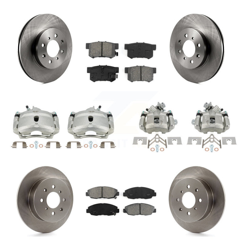 Transit Auto KC8-101054S Disc Brake Kit for 2002-2003 Honda Civic - Front and Rear product image