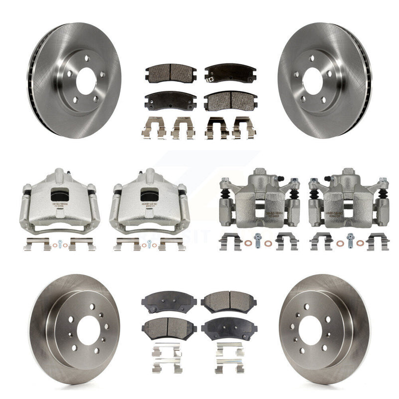 Transit Auto KC8-101055P Disc Brake Kit for 2000-2004 Chevrolet Impala, Chevrolet Monte Carlo - Front and Rear product image