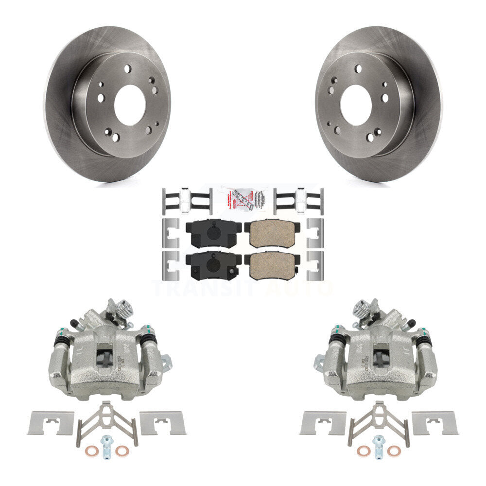 Transit Auto KC8-101056N Disc Brake Kit for 2002-2006 Honda Civic, Acura RSX - Rear product image