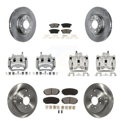Transit Auto KC8-101056S Disc Brake Kit for 2007-2012 Ford Edge, Mazda CX-7 - Front and Rear product image