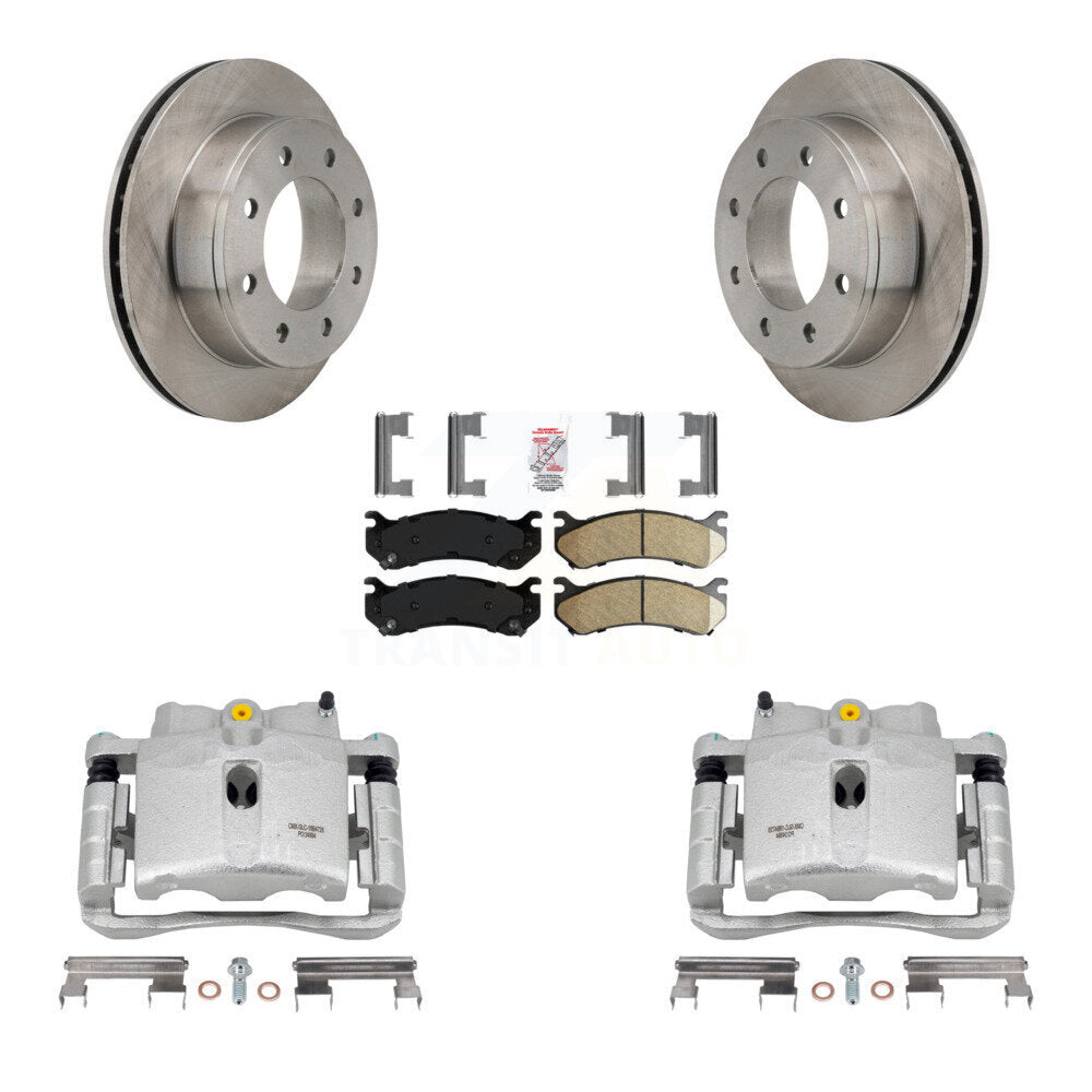 Transit Auto KC8-101057N Disc Brake Kit for 1999-2009 Chevrolet Silverado 1500 HD Classic, Chevrolet Suburban 2500, GMC Sierra 1500 HD Classic & more - Rear product image