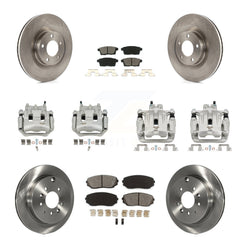 Transit Auto KC8-101057S Disc Brake Kit for 2007-2010 Ford Edge, Lincoln MKX - Front and Rear product image