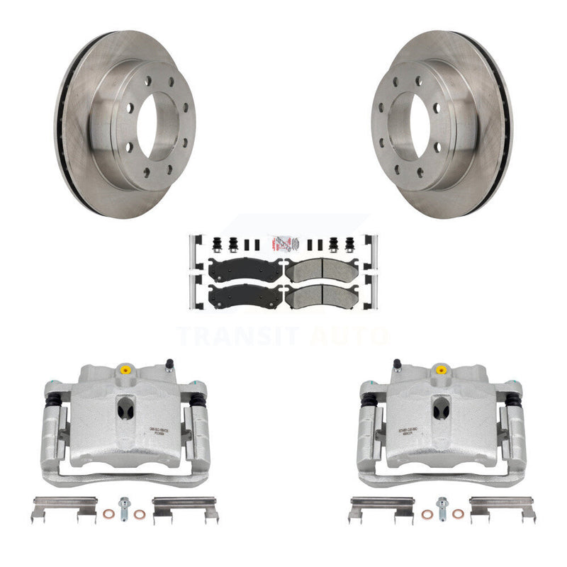 Transit Auto KC8-101058N Disc Brake Kit for 1999-2009 Chevrolet Silverado 1500 HD Classic, Chevrolet Suburban 2500, GMC Sierra 1500 HD Classic & more - Rear product image