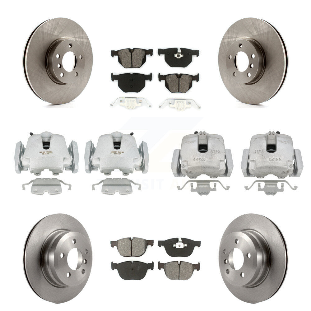 Transit Auto KC8-101058S Disc Brake Kit for 2007-2014 BMW X5, BMW X6 - Front and Rear product image