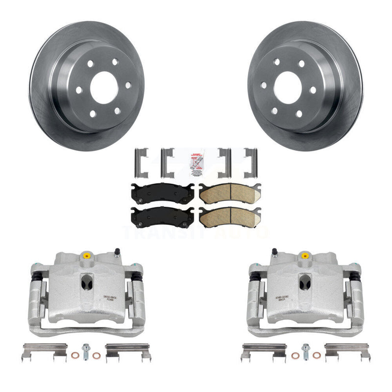 Transit Auto KC8-101059N Disc Brake Kit for 2003 Chevrolet Silverado 2500, Chevrolet Silverado 2500 HD, Chevrolet Suburban 2500 & more - Rear product image