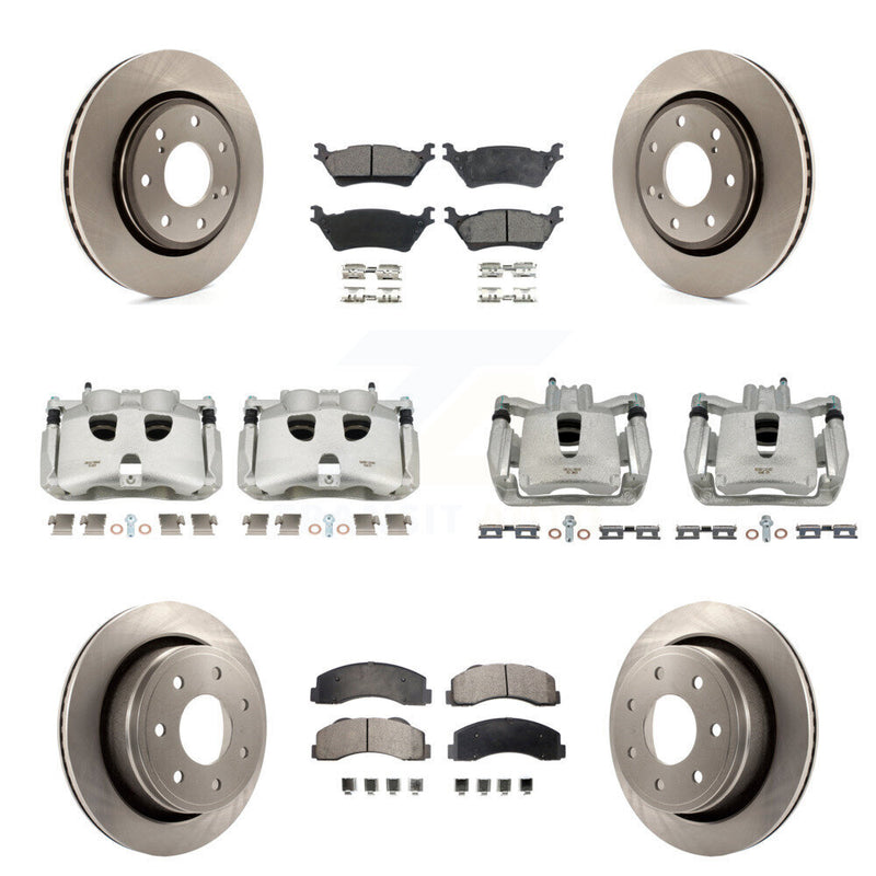 Transit Auto KC8-101059P Disc Brake Kit for 2012-2014 Ford F-150 - Front and Rear product image